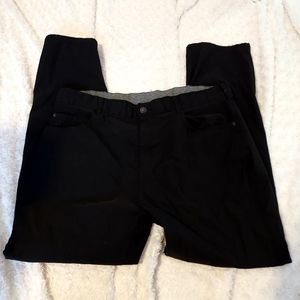 Black Denali Nylon & Spandex stretch pants size 40x32 Workwear